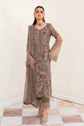 F-2412 - Ramsha Chiffon Collection Vol 24